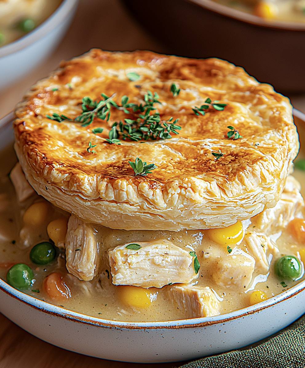 Crock Pot Chicken Pot Pie